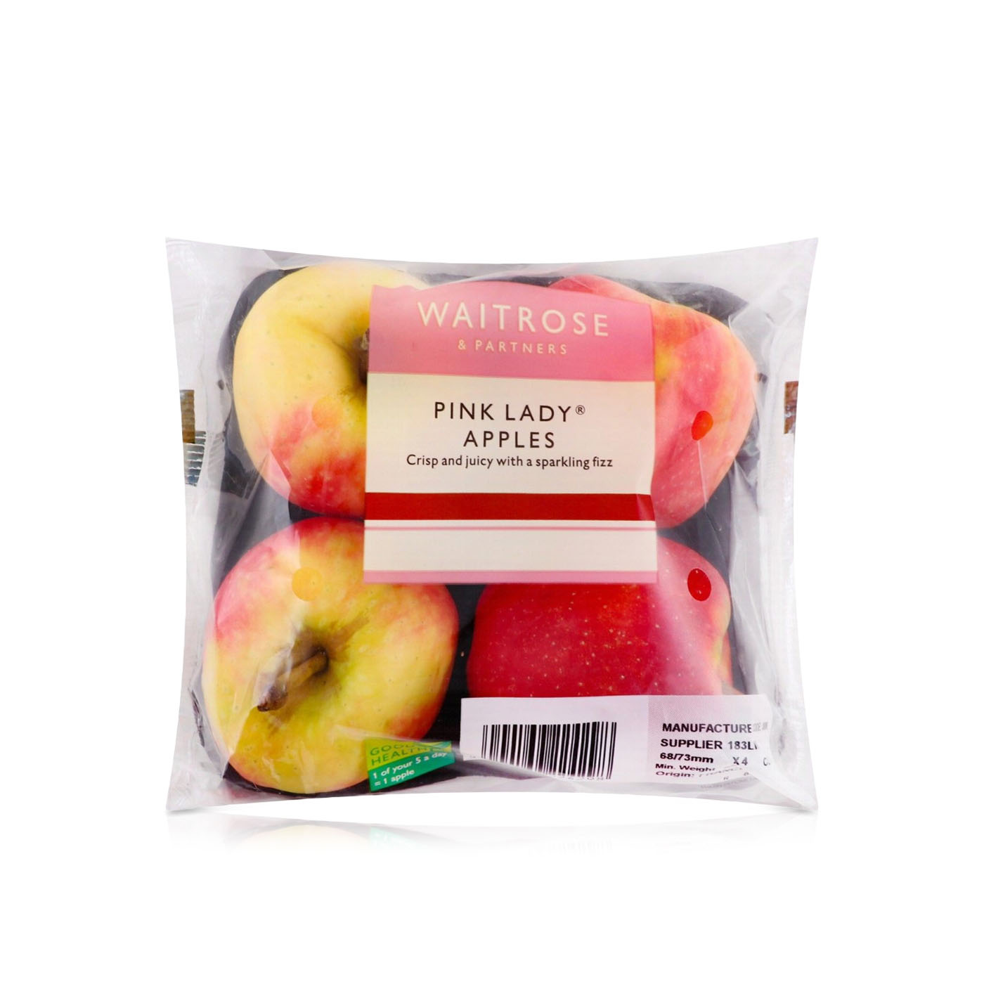 Waitrose Pink Lady Apples x 4