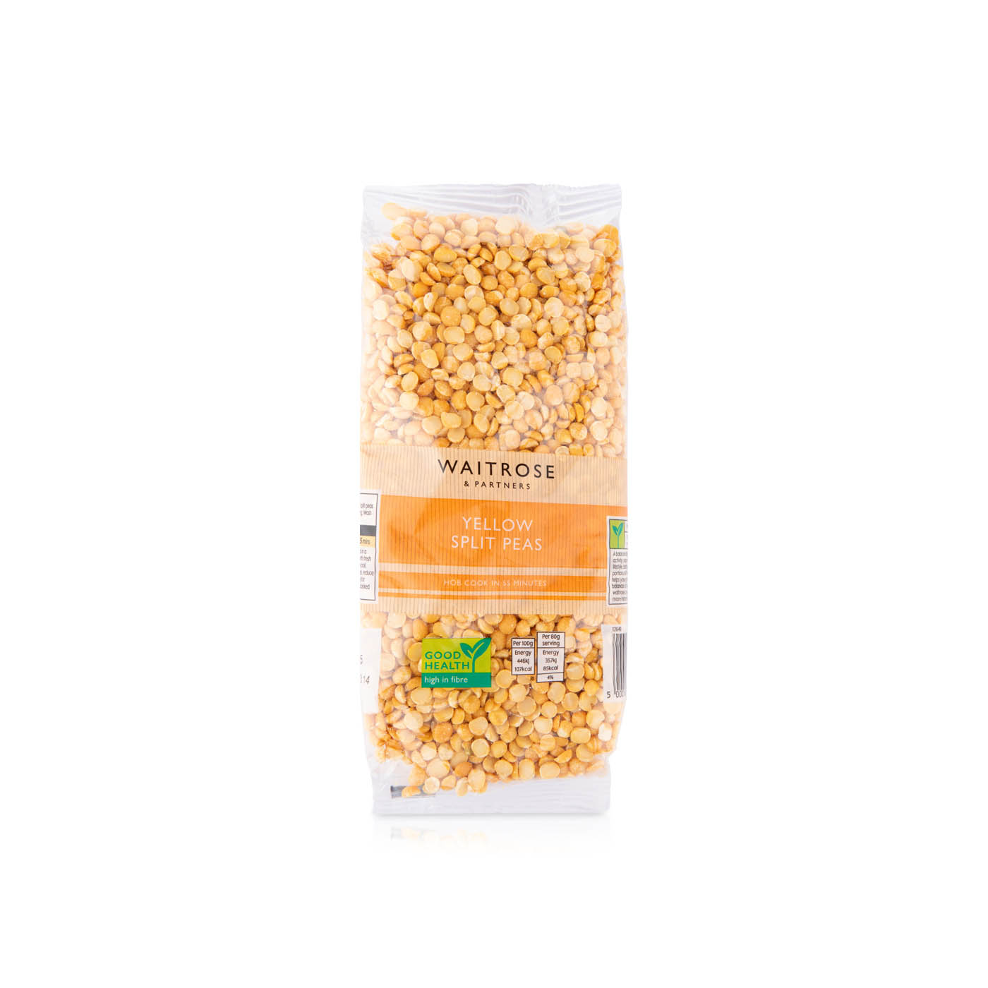 Waitrose Yellow Split Peas 500g
