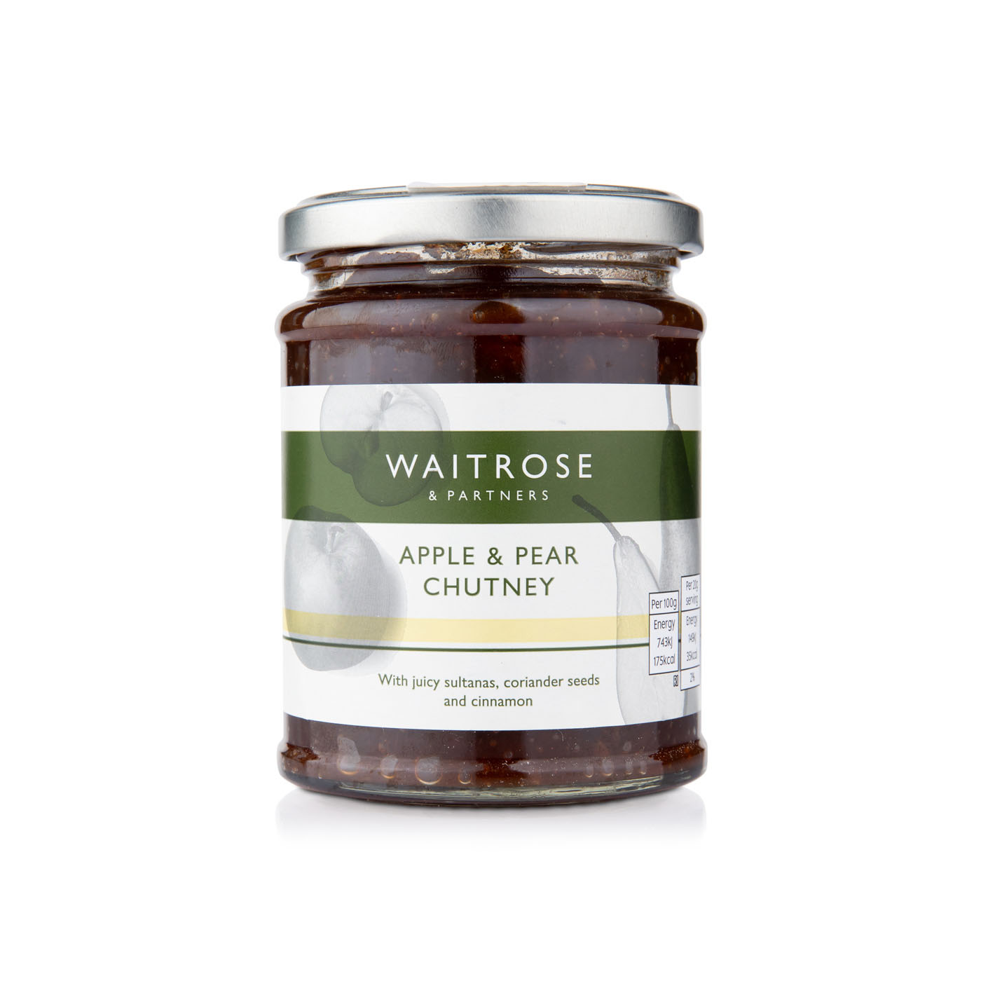 Waitrose Apple and Pear Chutney 315g