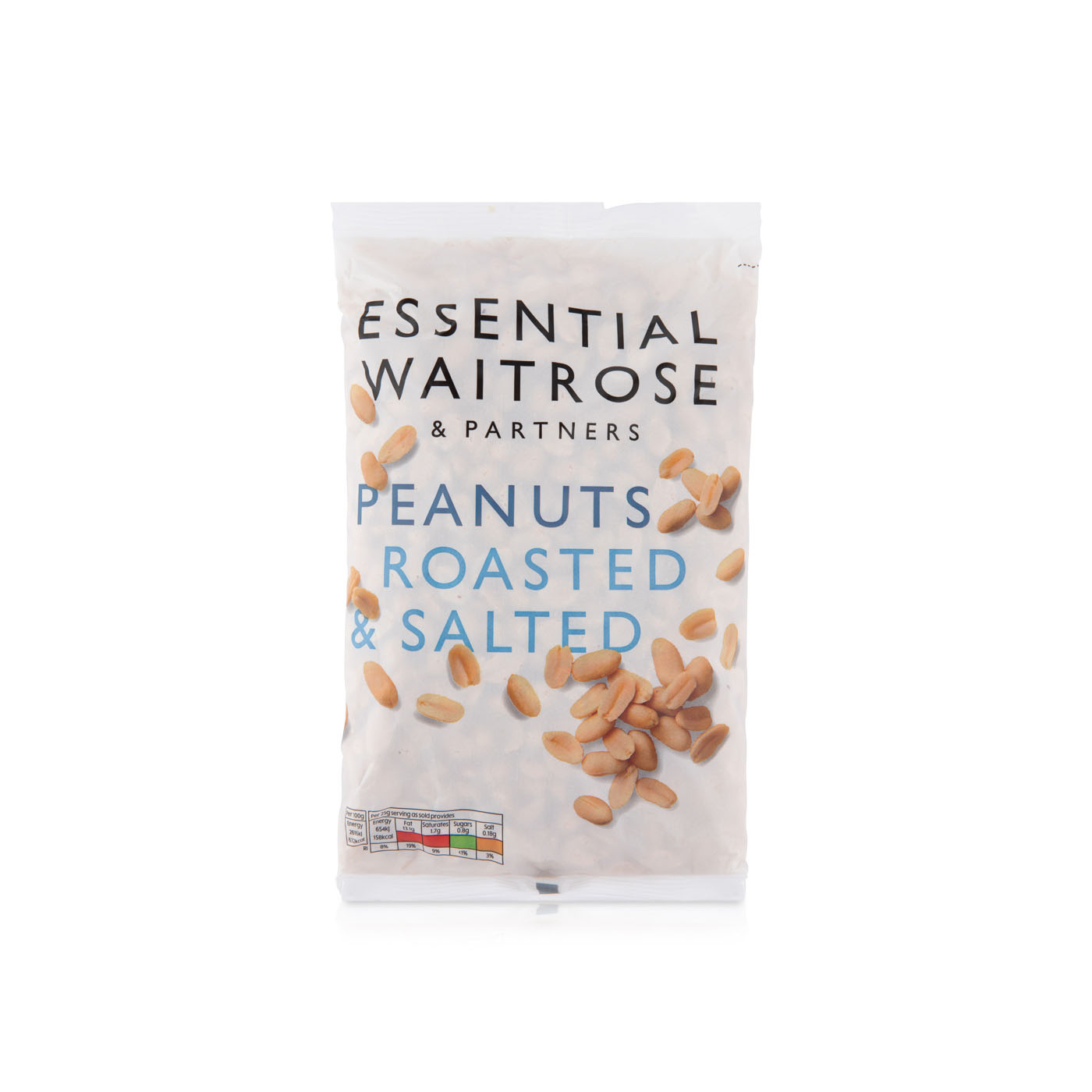 Waitrose Essential Roasted & Salted Peanuts 500g