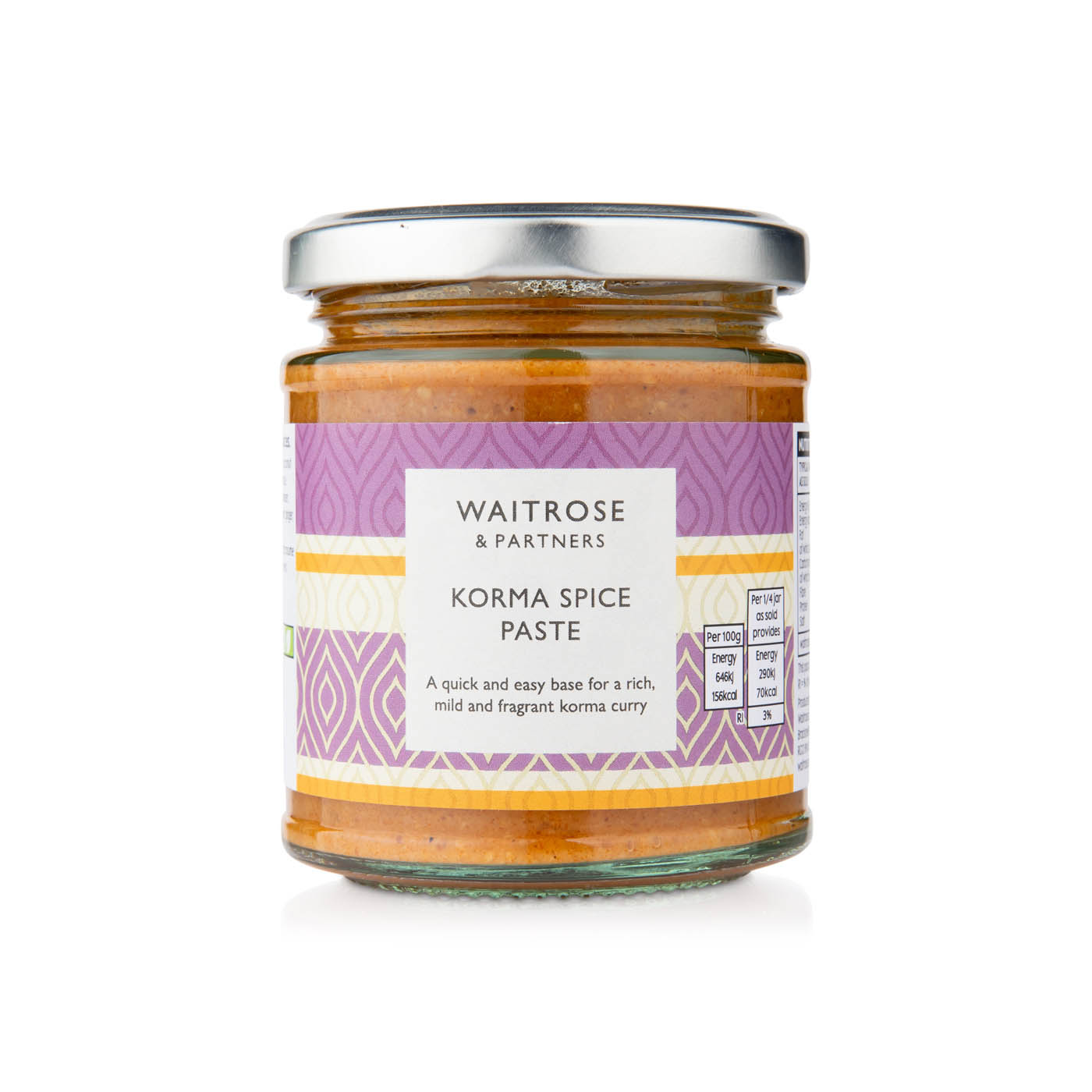 Waitrose Korma Curry Paste 180g