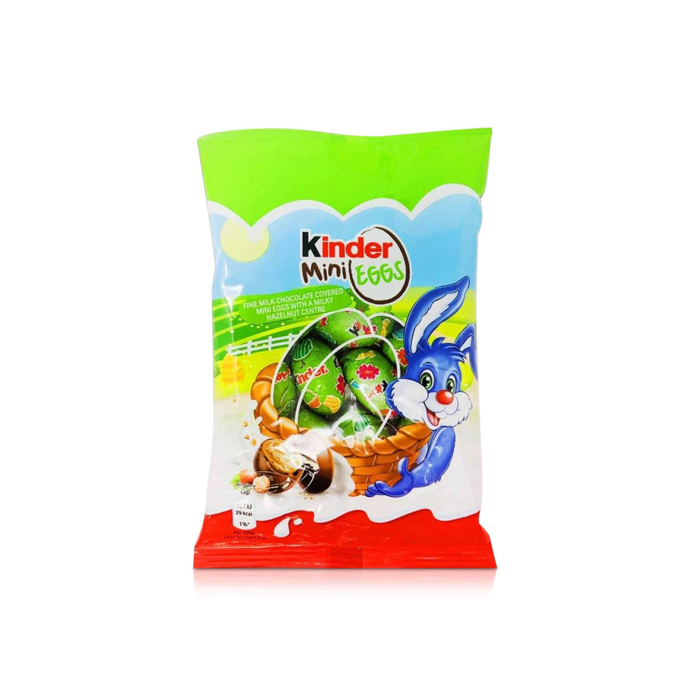 Kinder Milk Chocolate and Hazelnut Mini Eggs 75g