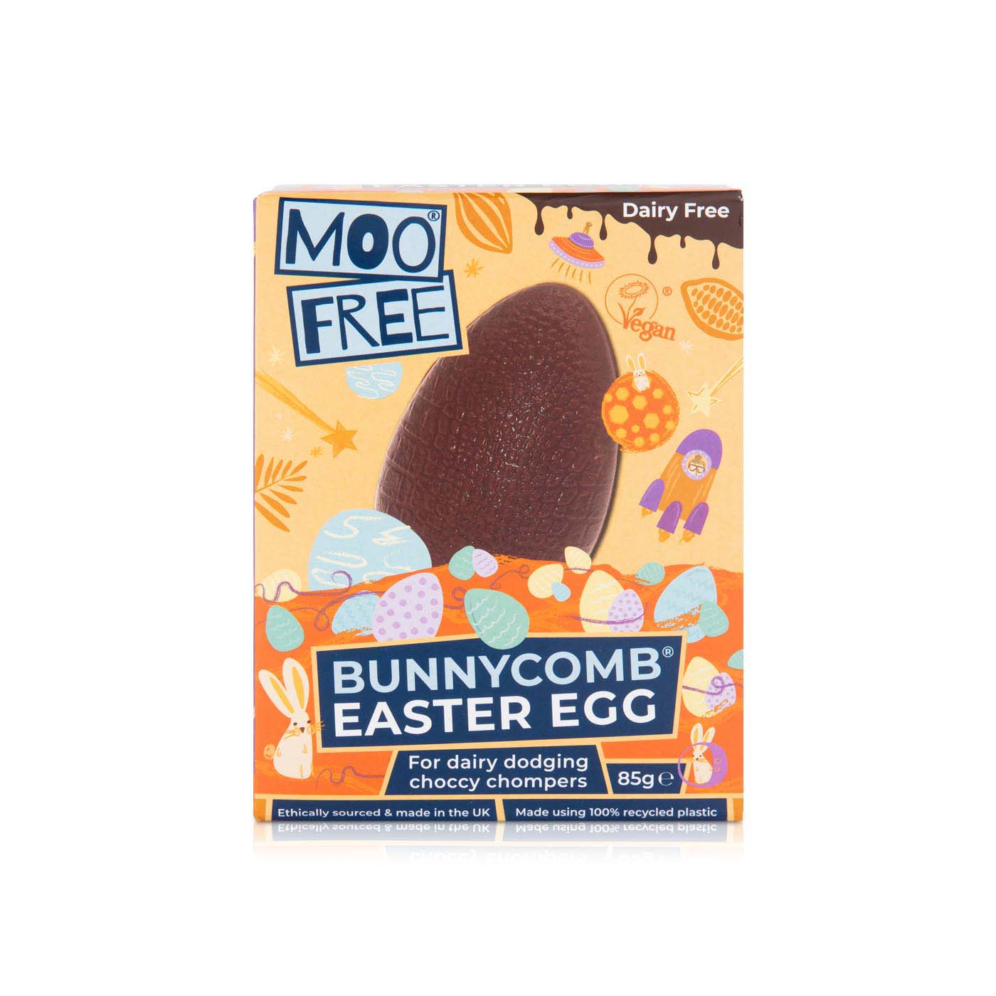 Moo Free Vegan Bunnycomb Easter Egg 100g