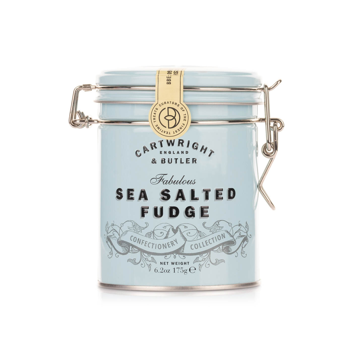 Cartwright & Butler Sea Salted Fudge Tin 175g