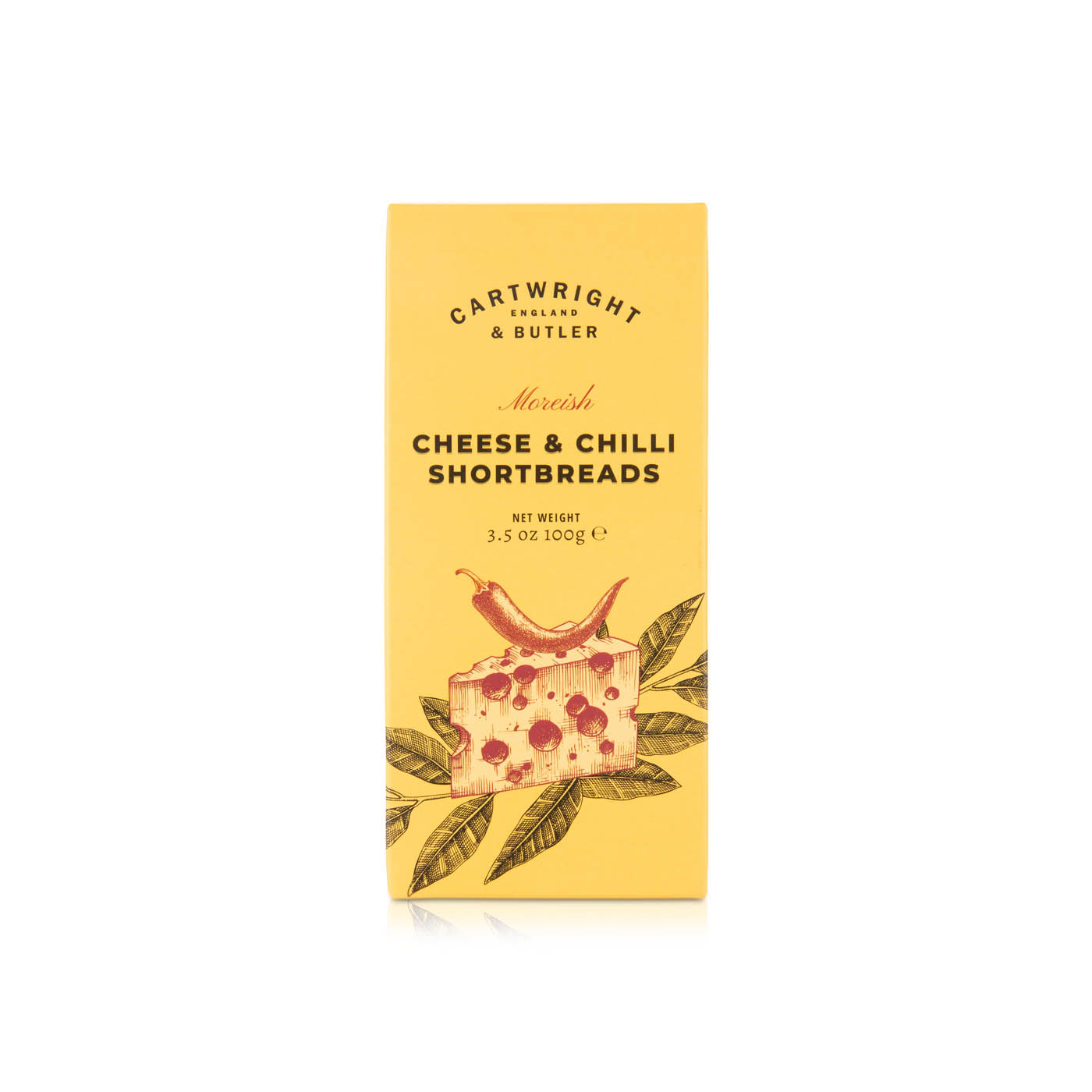 Cartwright & Butler Cheese and Chilli Shortbreads 100g