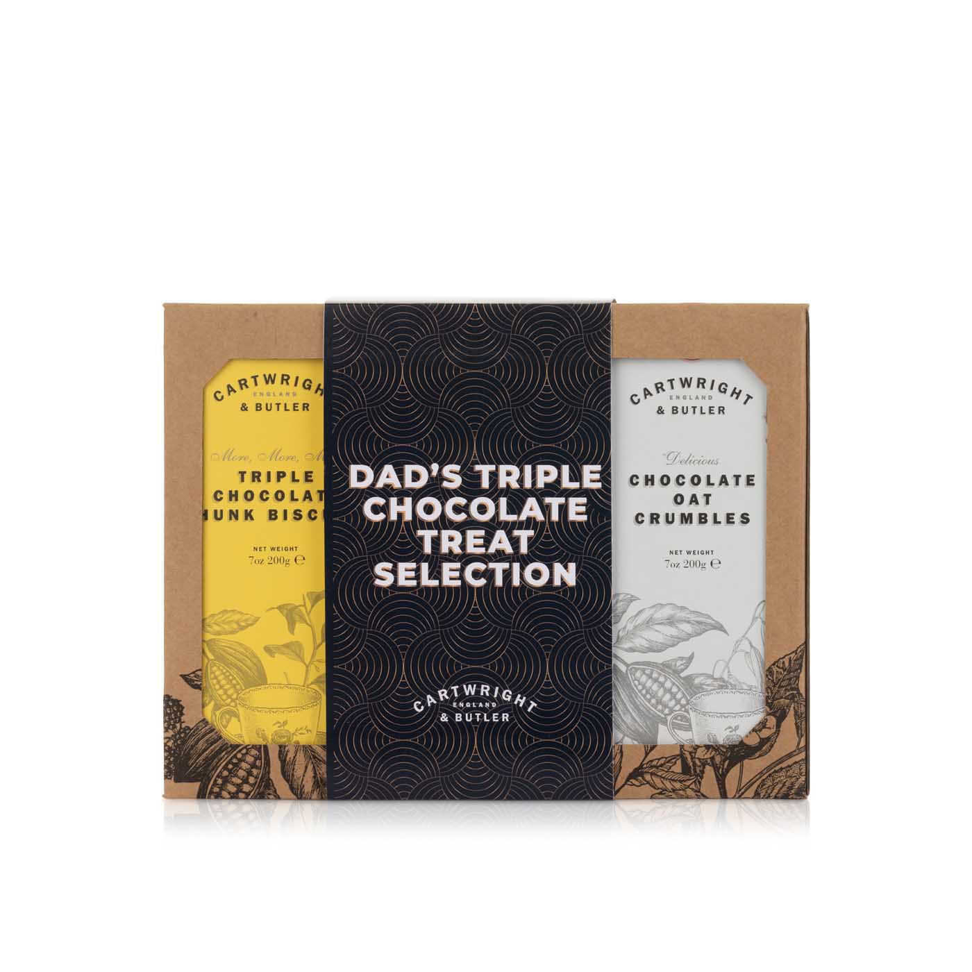 Cartwright & Butler Dad's Triple Chocolate Treat Selection Gift Set 600g