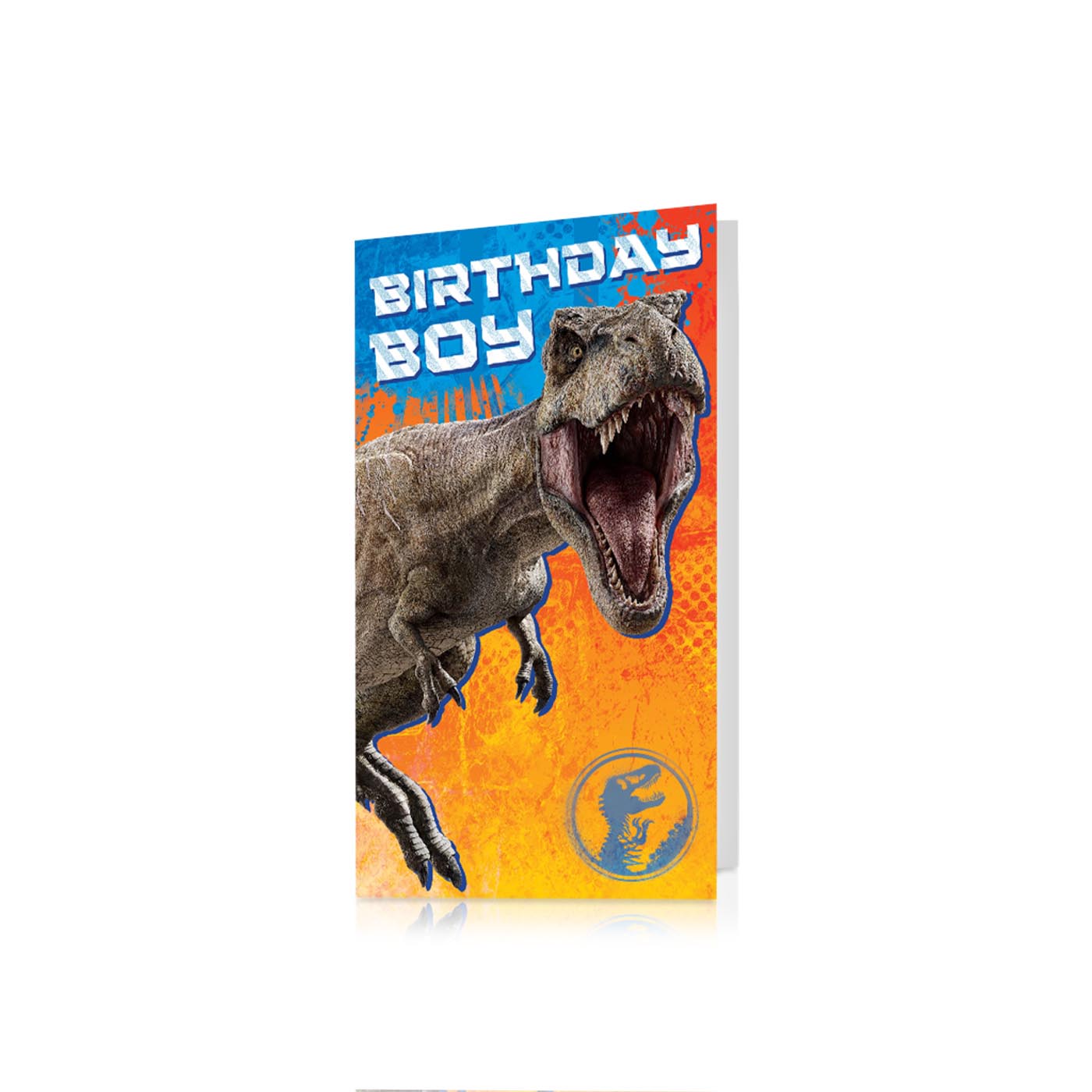 Birthday Boy Jurassic World Birthday Card