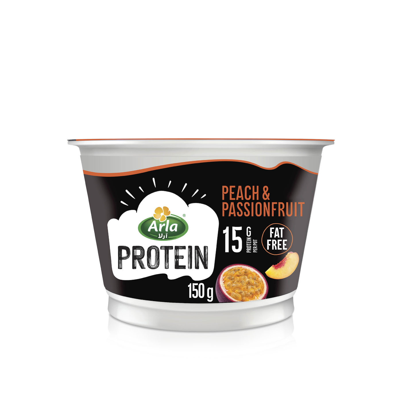 Arla Protein Yoghurt Peach and Passion Fruit 150g