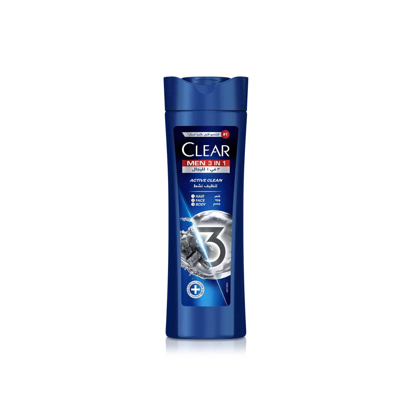 Clear Shampoo 3-in-1 Active Cool 400ml