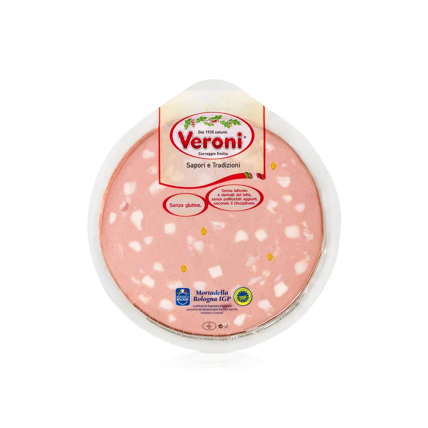 Veroni Mortadella Bologna with Pistachio 180g