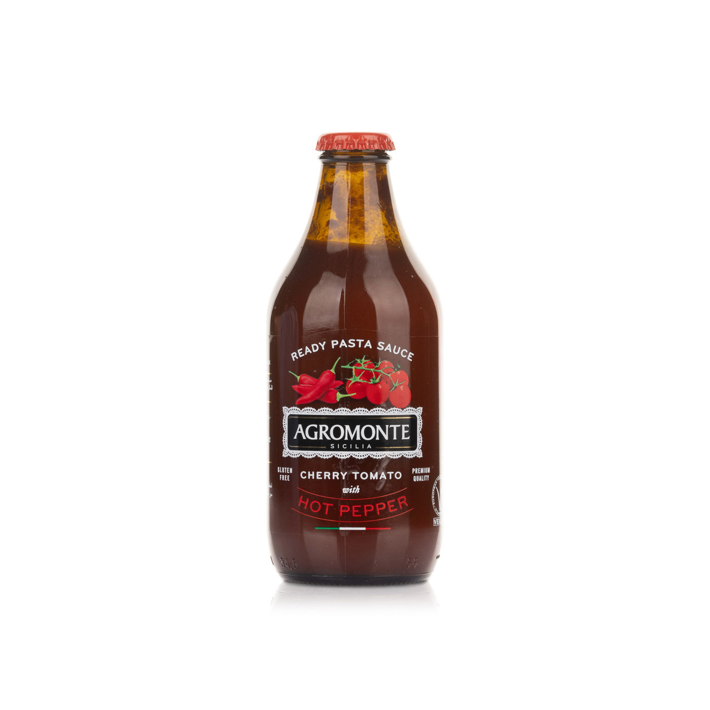 Agromonte Ready to Use Cherry Tomato Pasta Sauce with Hot Pepper 330g