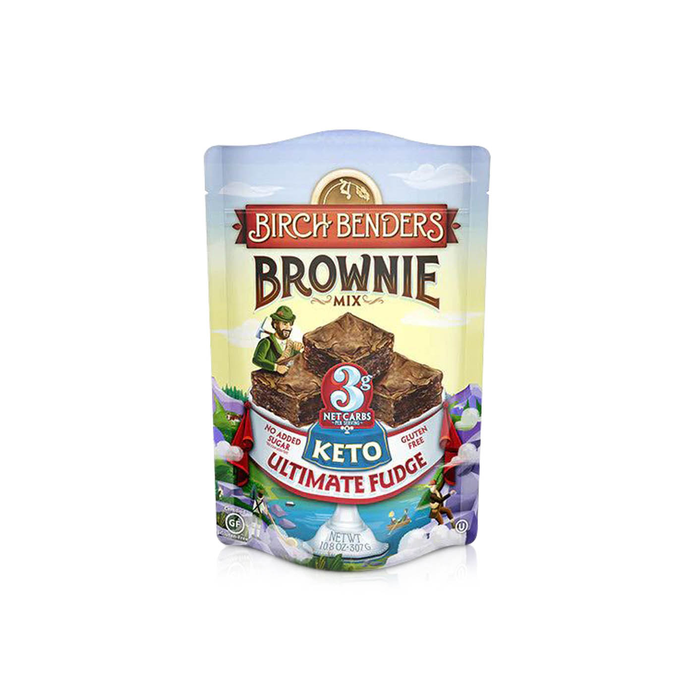 Birch Benders Keto Ultimate Fudge Brownie Mix 307g - Spinneys UAE