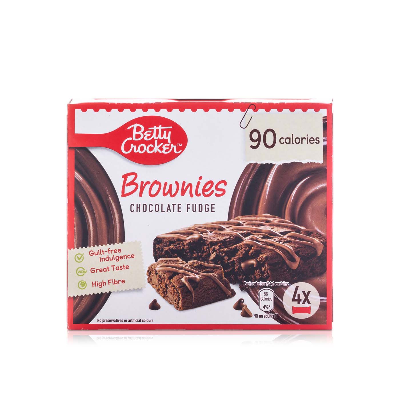 Betty Crocker Chocolate Fudge Brownies 24g x 4