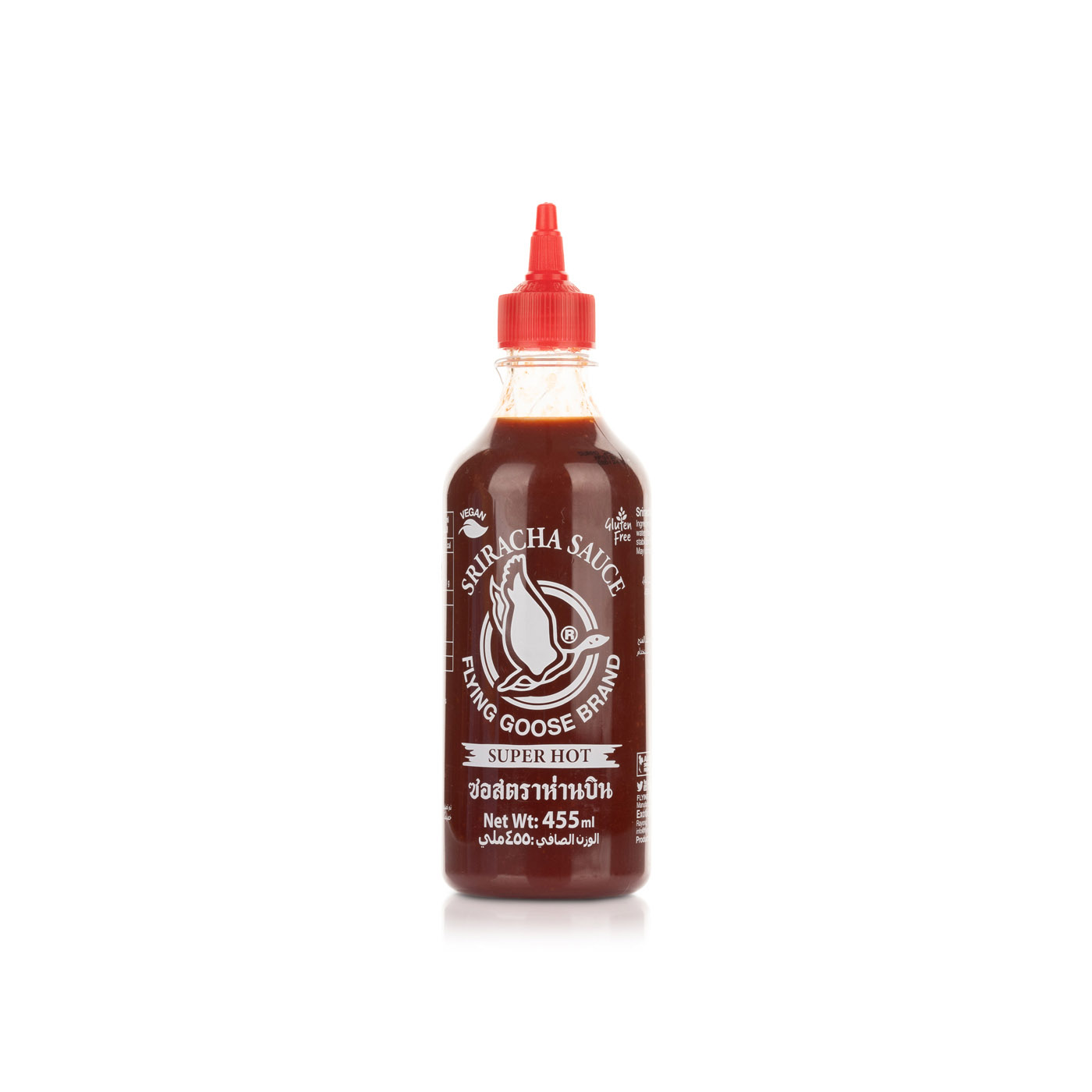 Flying Goose Brand Sriracha Super-Hot Chilli Sauce 455ml