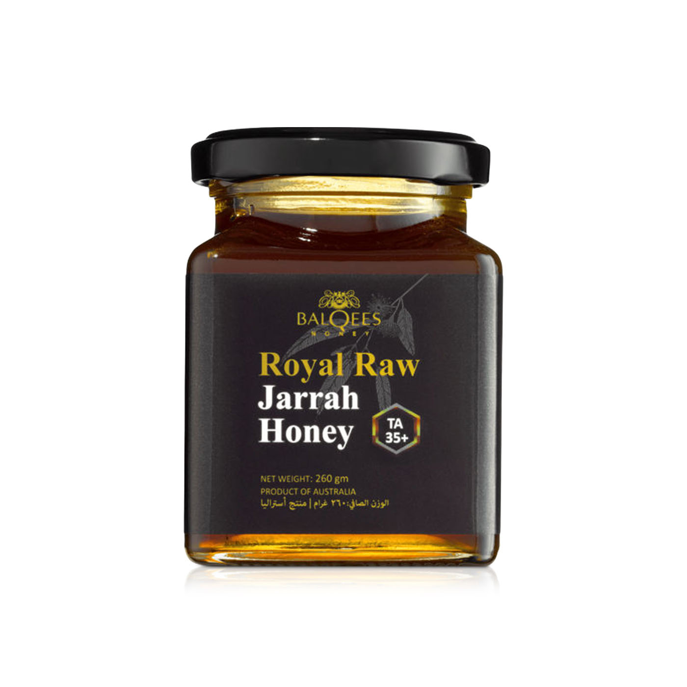 Balqees Royal Raw Jarrah Honey 260g
