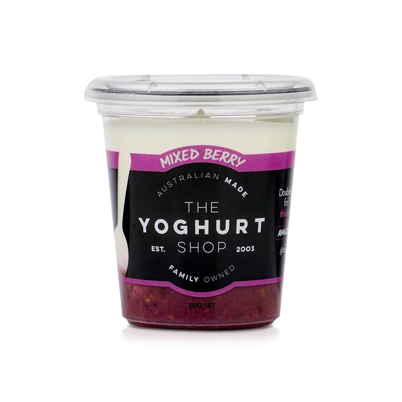 The Yoghurt Shop Mixed Berry Yoghurt 190g