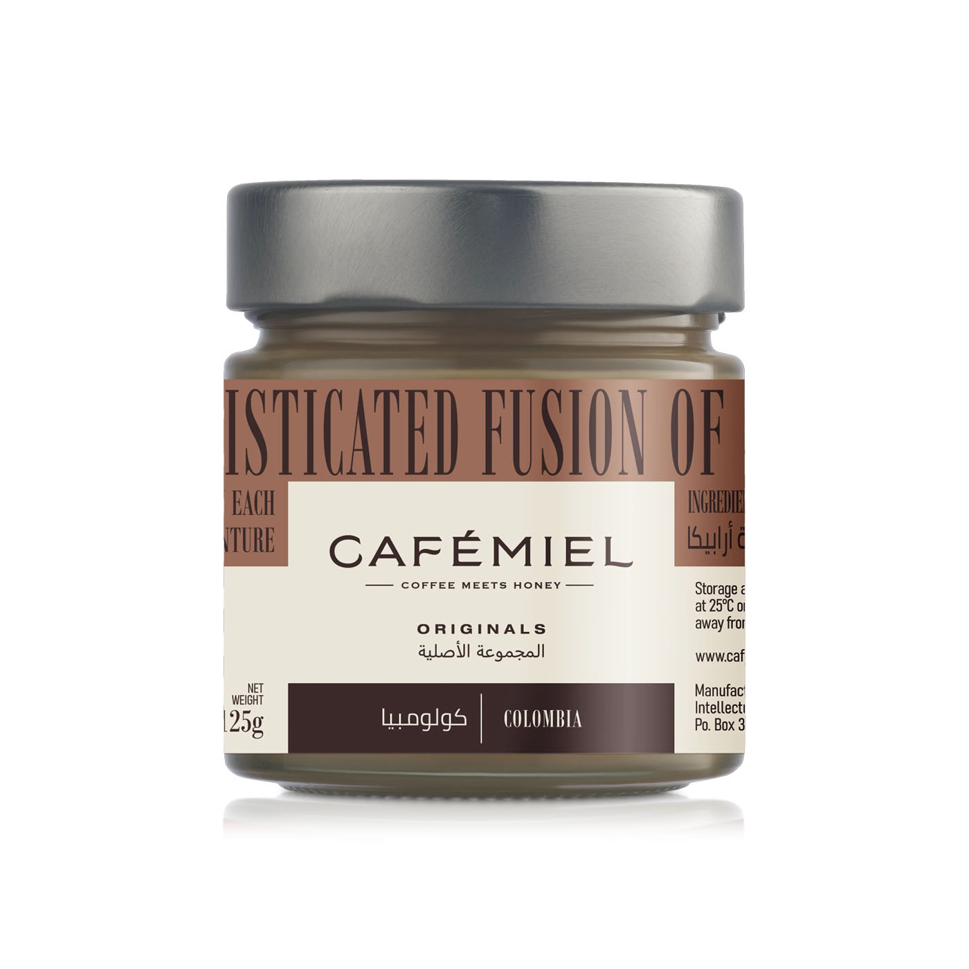 Cafemiel Honey Infused Coffee Original Colombia 125g