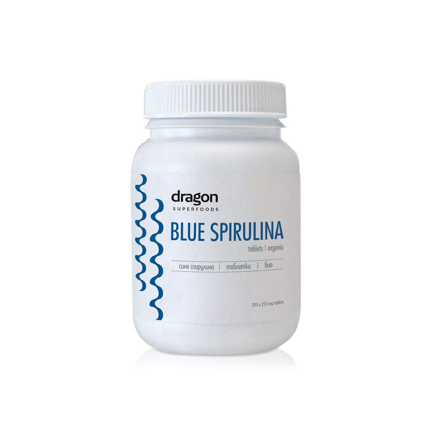 Dragon Superfoods Organic Blue Spirulina x200 Tablets 50g