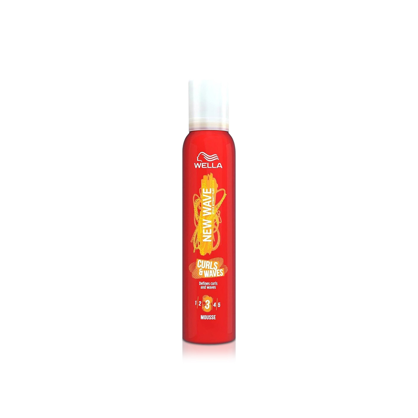 Wella New Wave Curls & Waves Vol 3 Hair Mousse 200ml