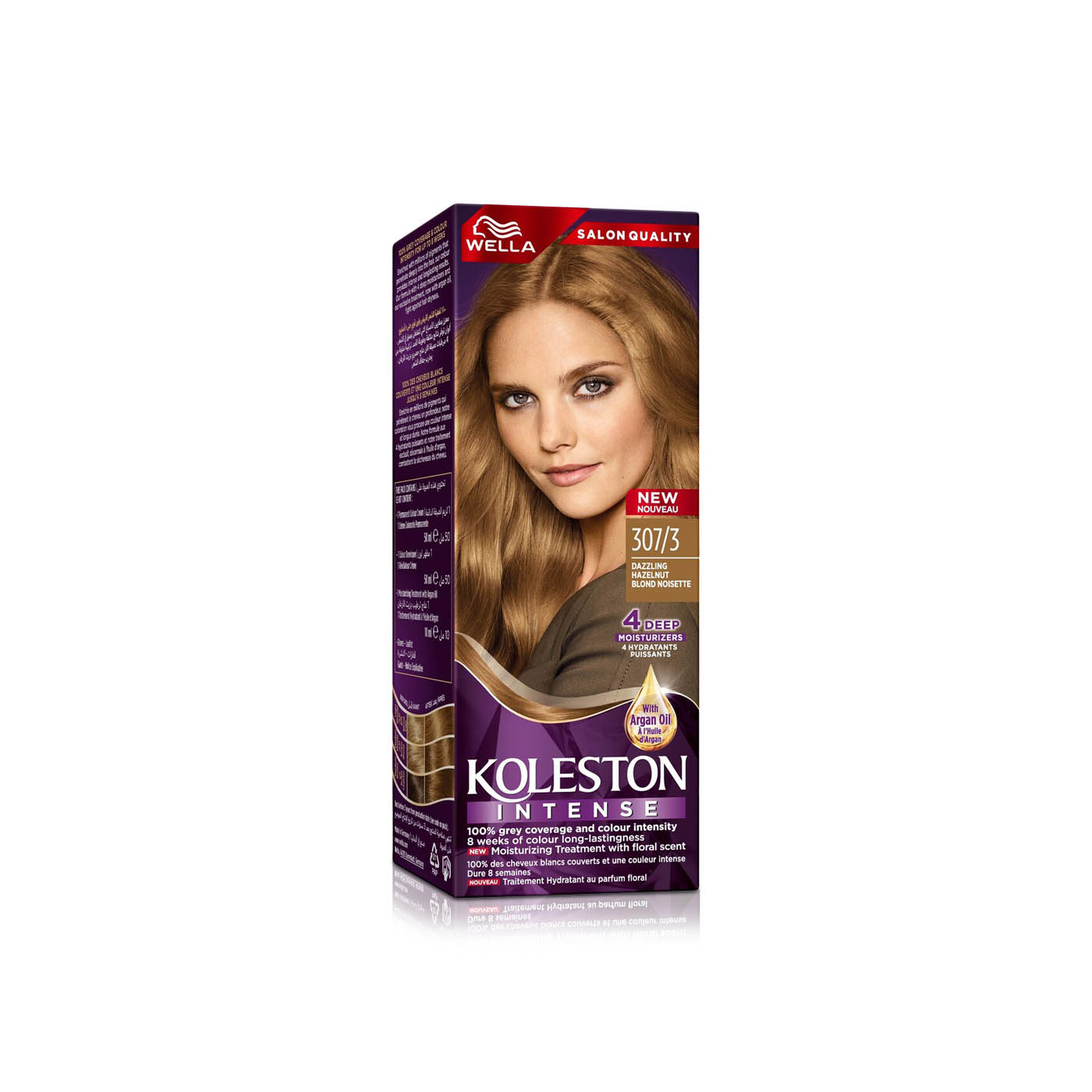 Koleston Intense 307/3 Dazzling Hazelnut Permanent Hair Colour 100ml