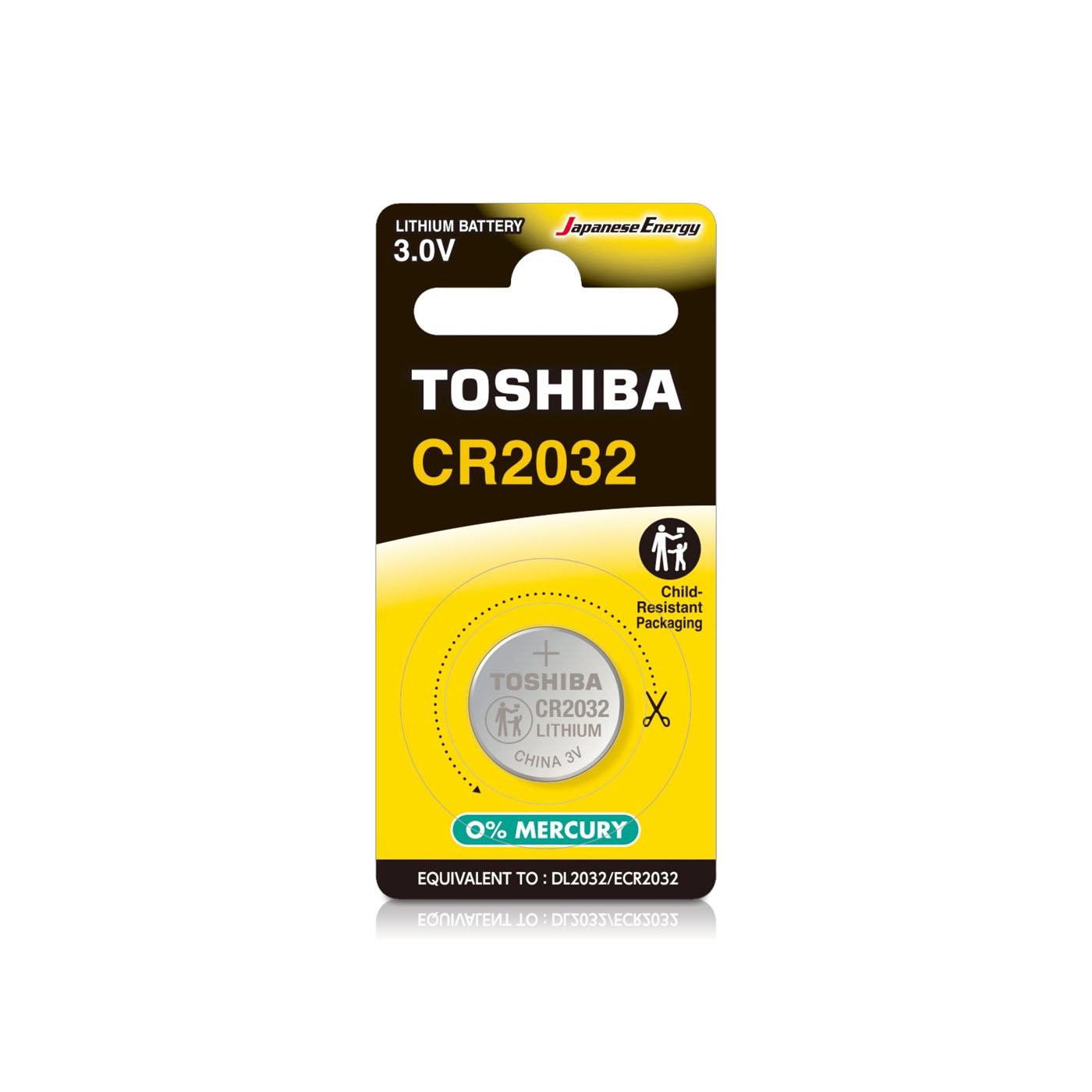 Toshiba Coin Battery CR2032
