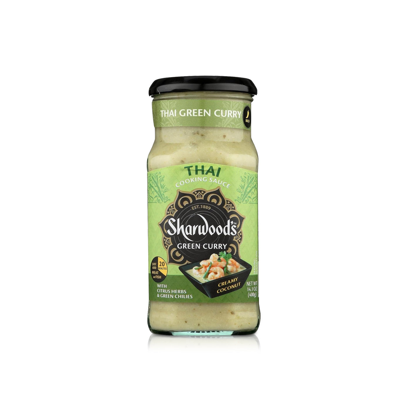 Sharwoods Thai Green Curry Cooking Sauce 415g