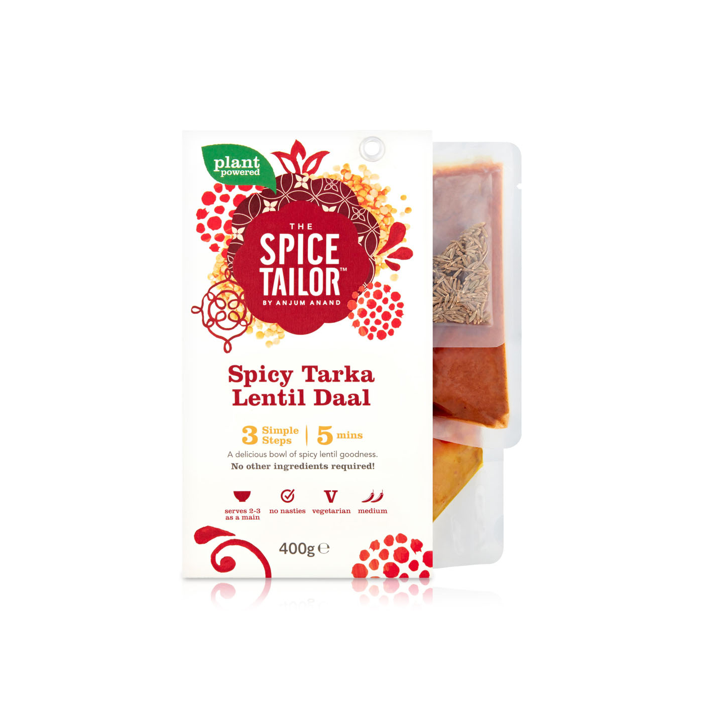 The Spice Tailor Spicy Tarka Lentil Daal Kit 400g