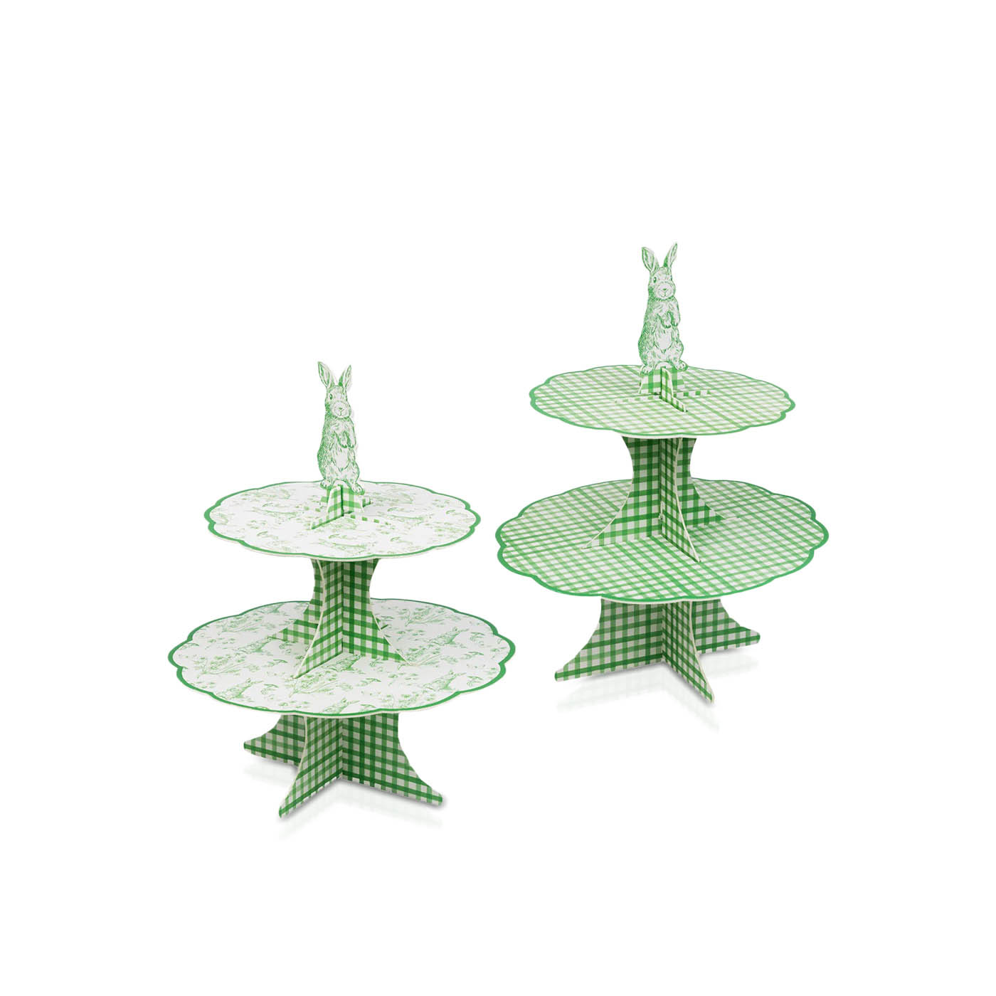 Talking Tables Playful Pierre 2-Tier Reversible Cake Stand