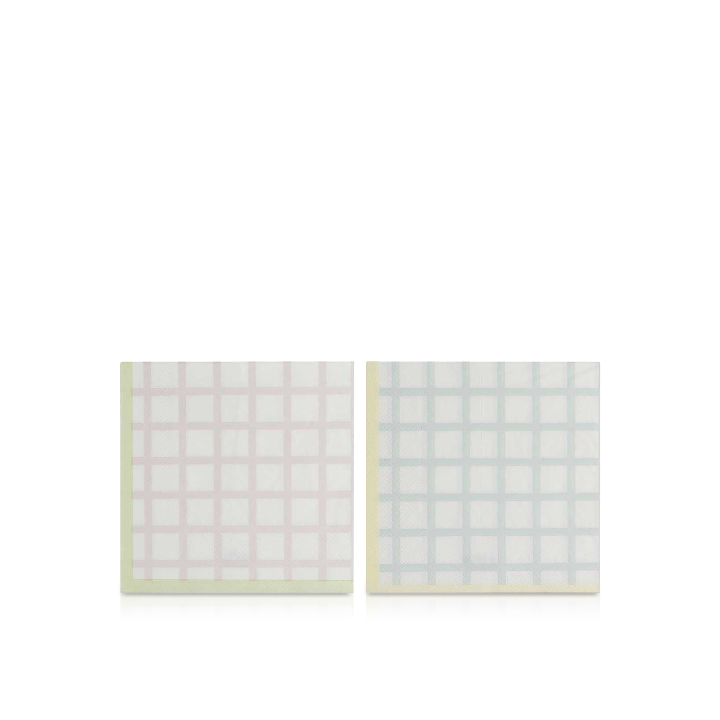 Ginger Ray Easter Gingham Paper Napkins x 16