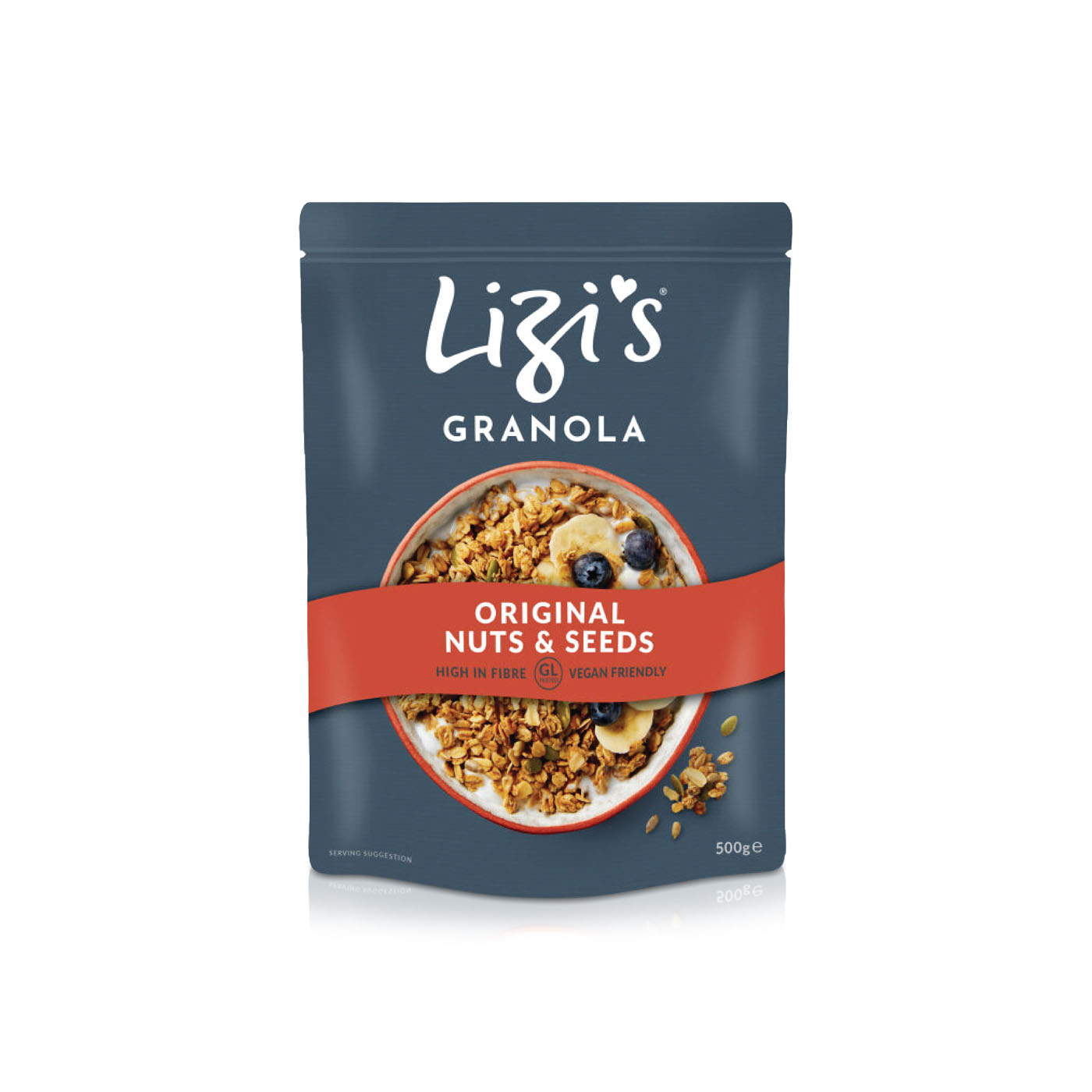 Lizi's Granola - Original Nuts and Seeds 500g