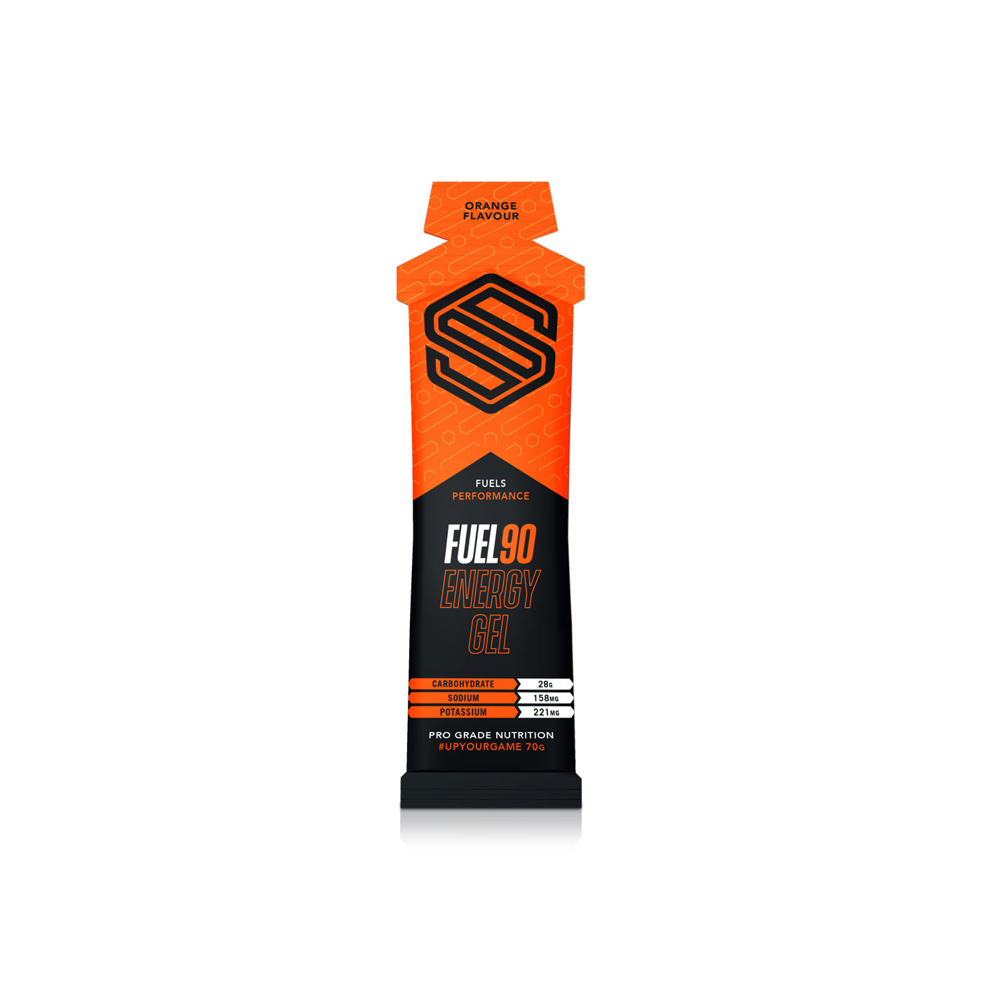 Soccer Supplements Fuel90 Energy Gel Orange 70g
