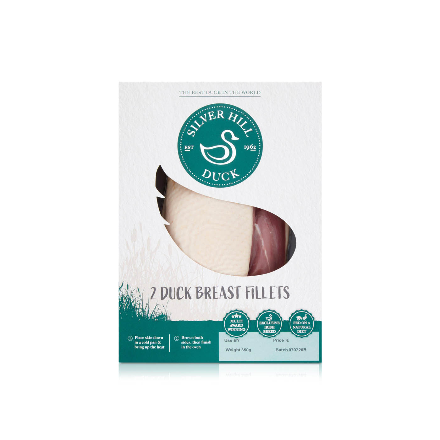 Silver Hill Duck Breast Fillets x 2 350g