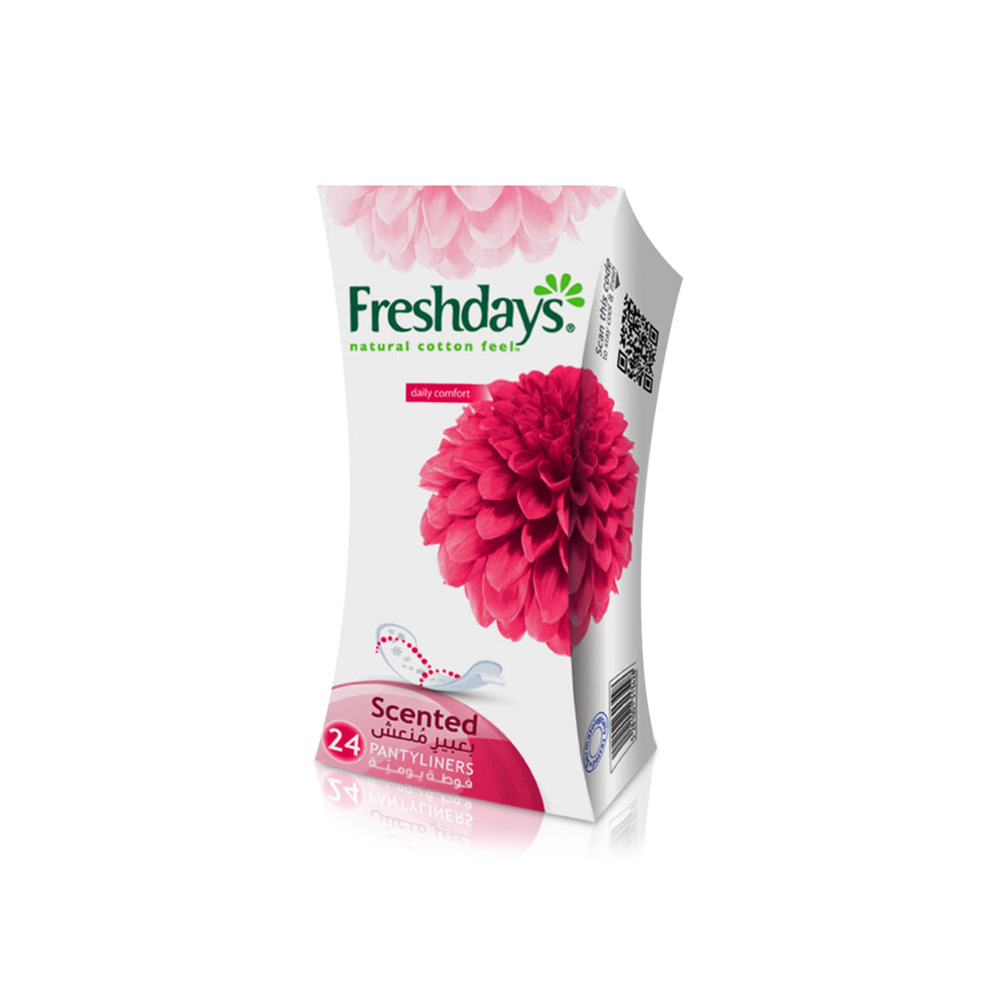 Freshdays Pantyliners Scented x 24