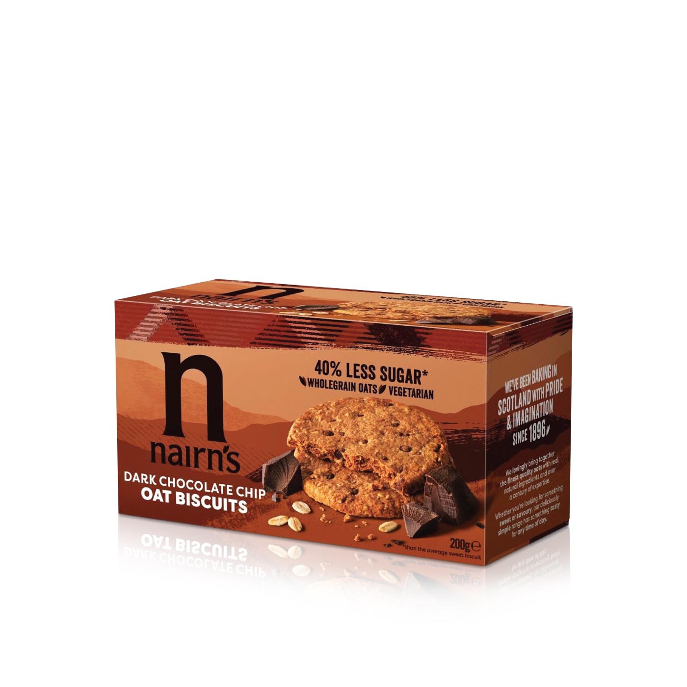 Nairn's Oat Biscuits - Dark Chocolate Chip 200g