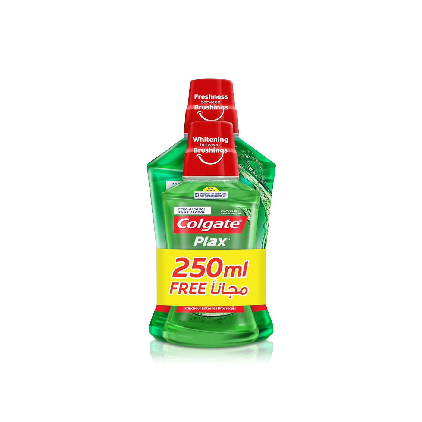 Colgate Plax Green Tea 500ml + 250ml