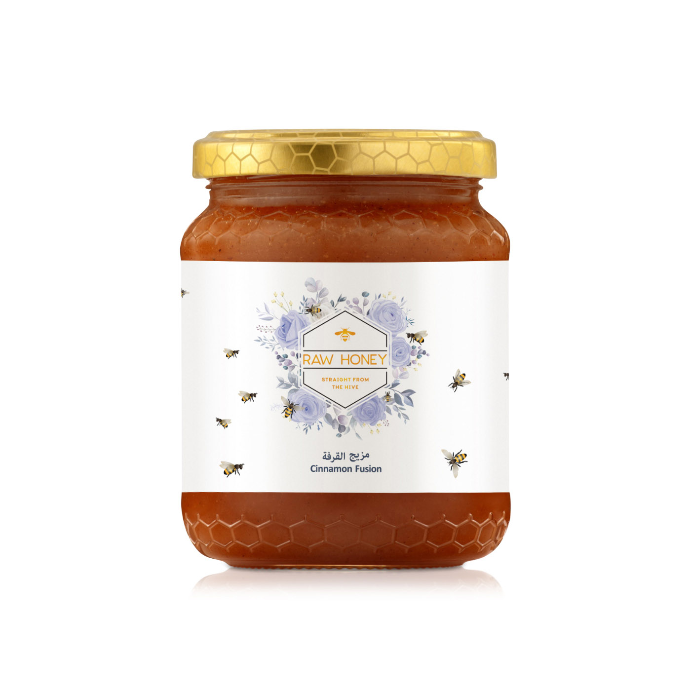 Raw Honey Cinnamon Fusion 500g
