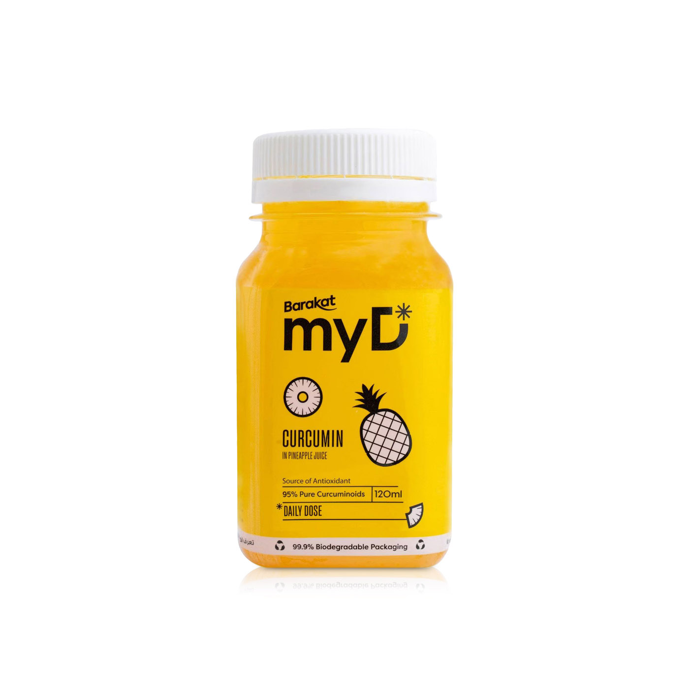 Barakat myD Curcumin in Pineapple Juice 120ml