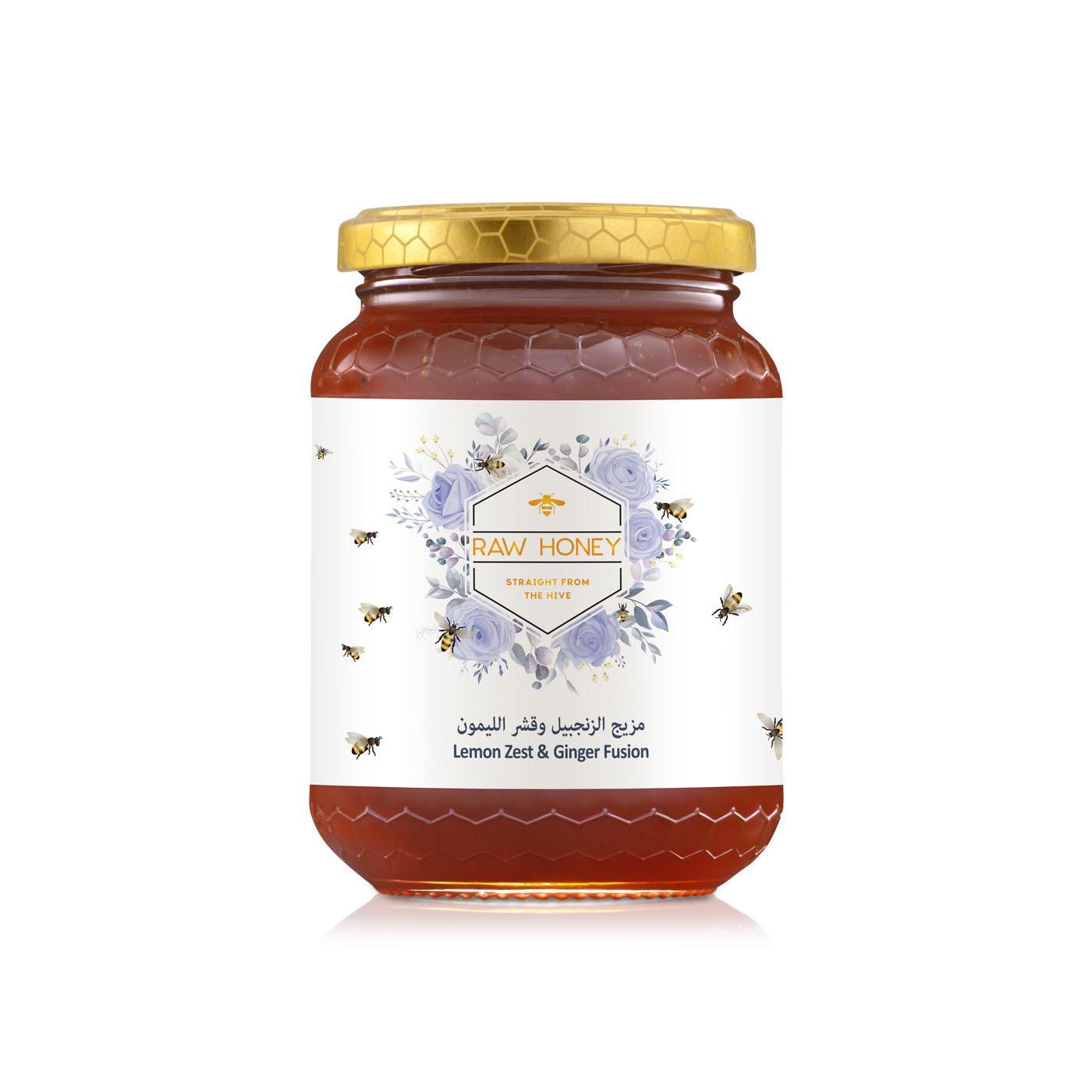 Raw Honey Lemon Zest Ginger Fusion 1kg