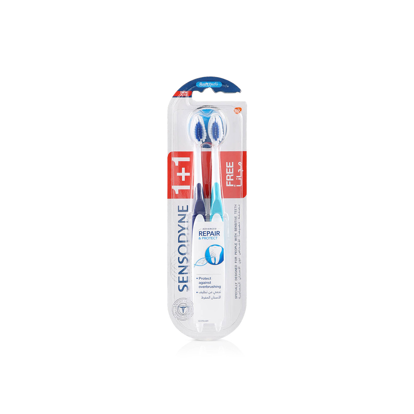 Sensodyne Repair & Protect Toothbrush Soft 1+1