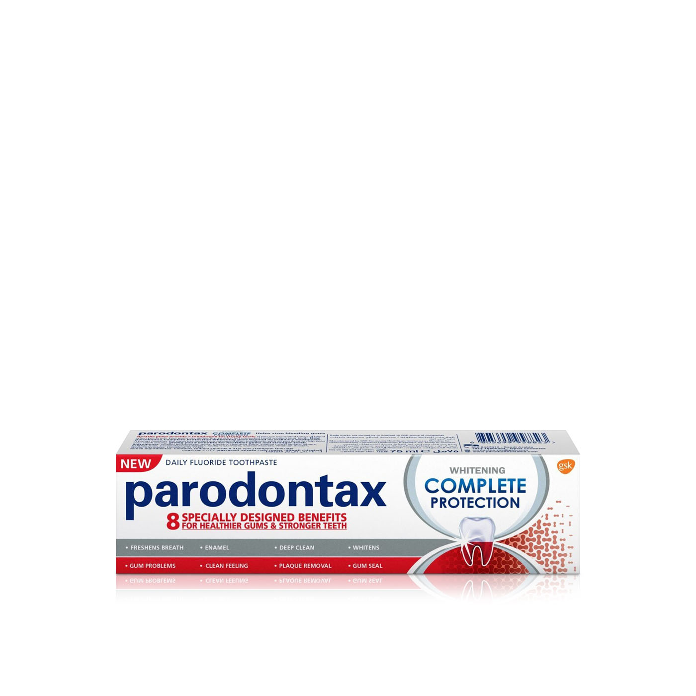 Parodontax Complete Protection Whitening Toothpaste 75ml