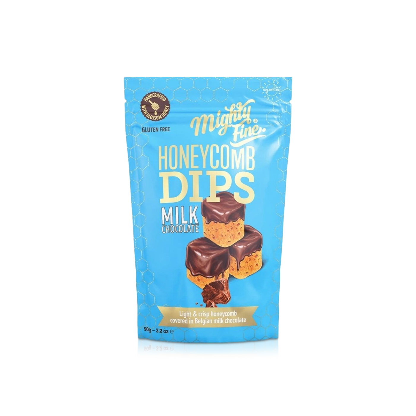 Mighty Fine Milk Chocolate Honeycomb Dips 90g