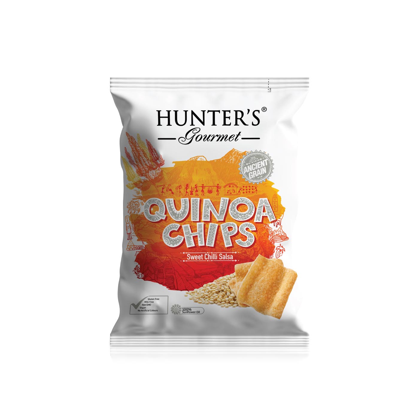 Hunter's Gourmet Sweet Chilli Salsa Quinoa Chips 75g