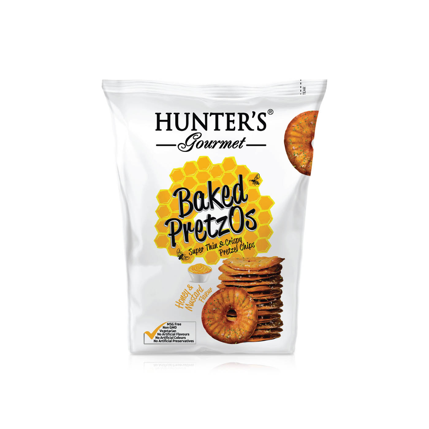 Hunter's Gourmet Baked PretzOs Honey & Mustard Flavour 70g