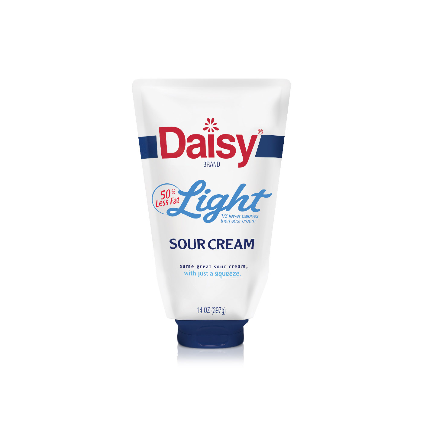 Daisy Sour Cream Light Squeeze Tube 397g