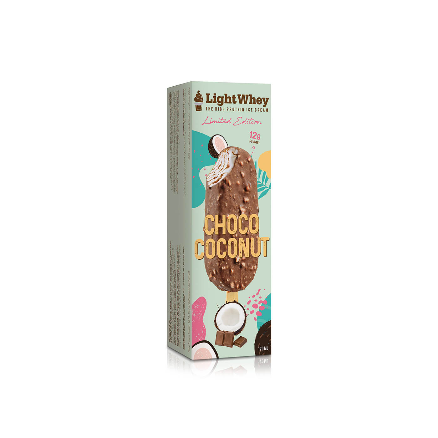 Light Whey Choco Coconut High Protein Ice Cream 120ml