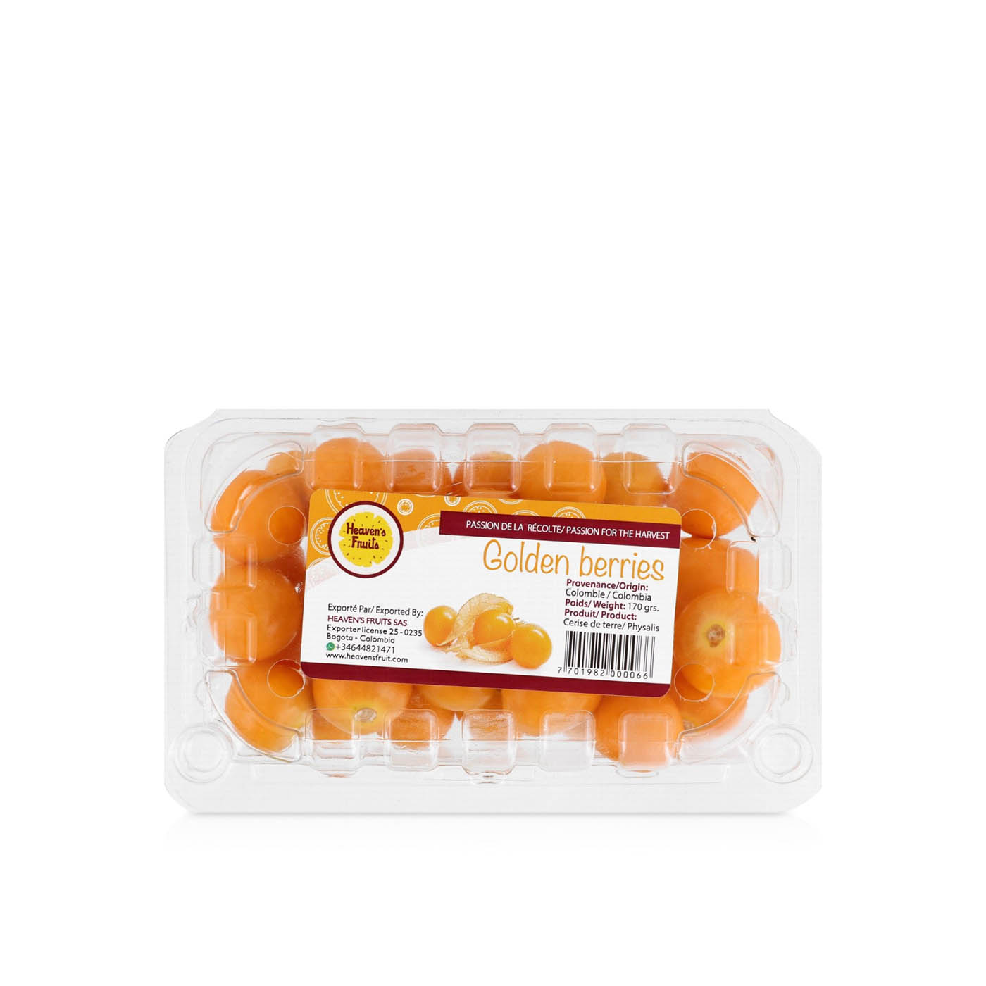 Golden Berries Colombia 170g