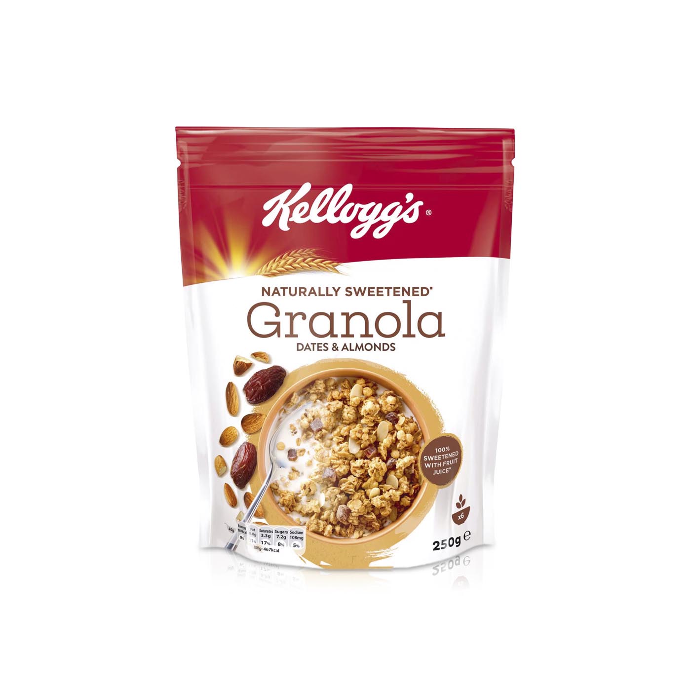 Kellogg's Granola Dates and Almonds 250g