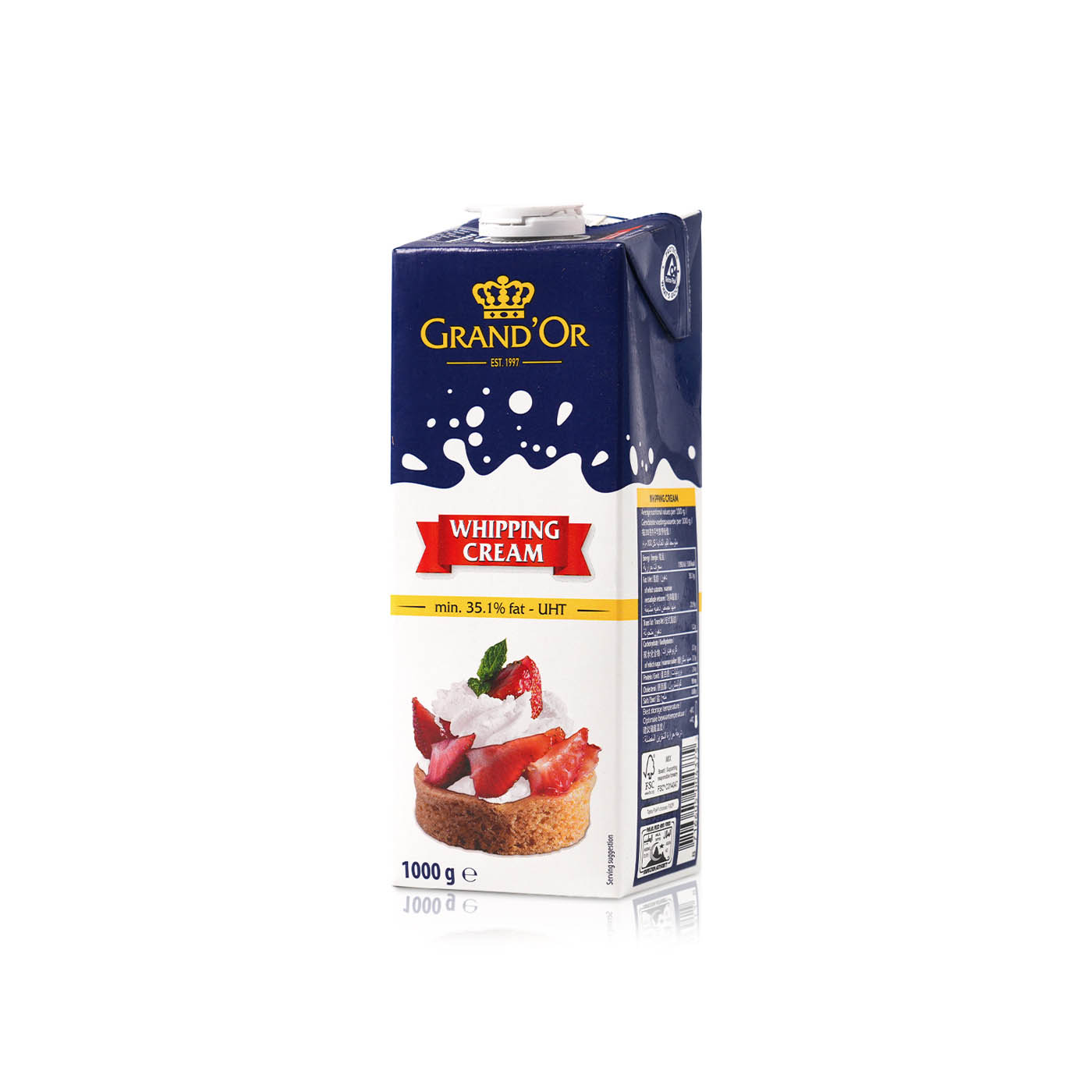 Grand'Or Fresh Whipping Cream 1L