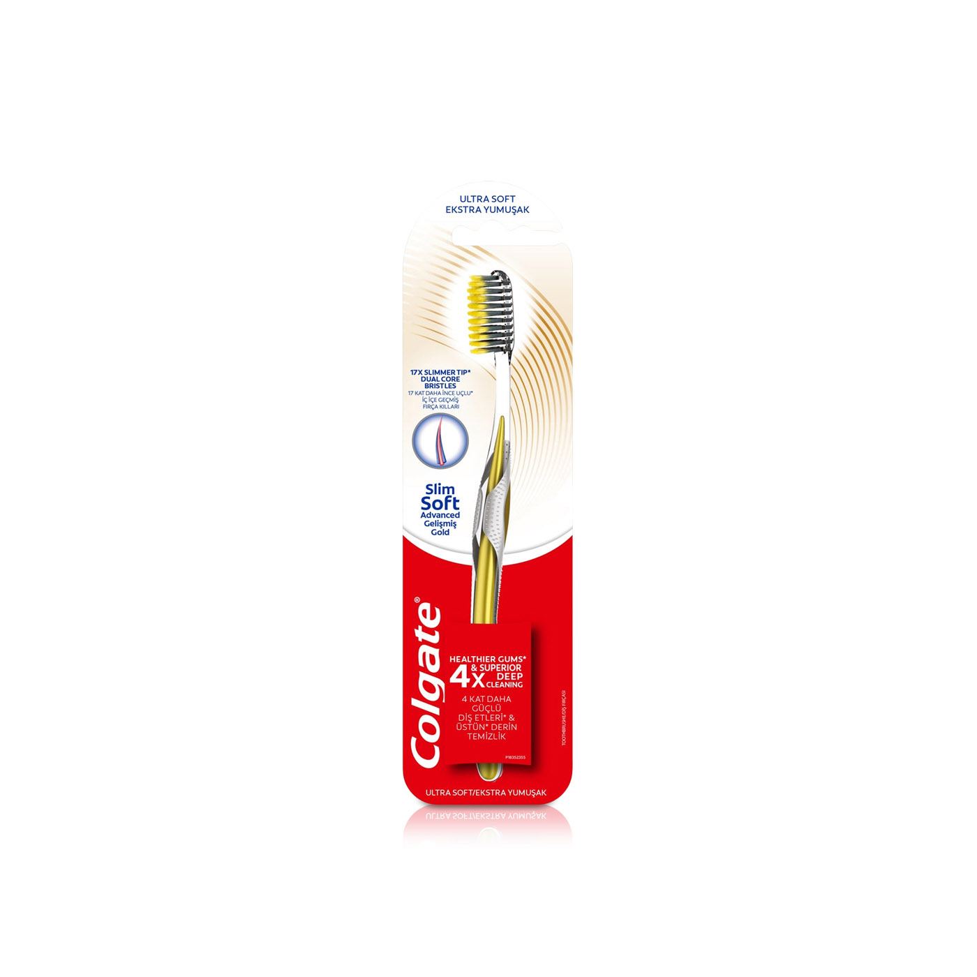Colgate Slim Soft Advanced Gold Toothbrush Ultra Soft