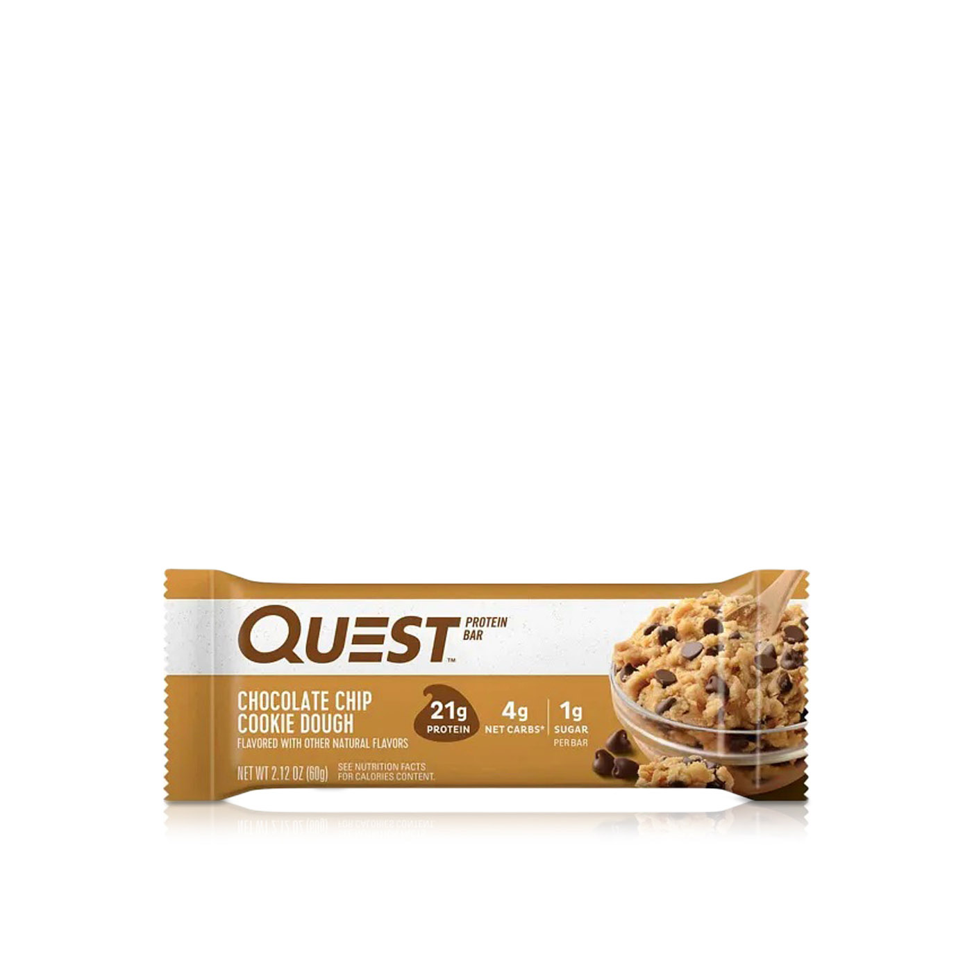 Quest Protein Bar Chocolate Chip Cookie Dough 21g